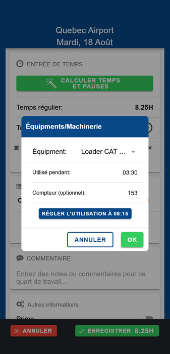 Autres fonctionnalités